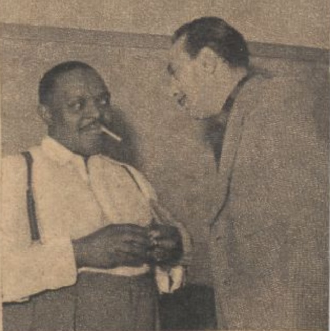 Rex Stewart and Django Reinhardt in Claudine